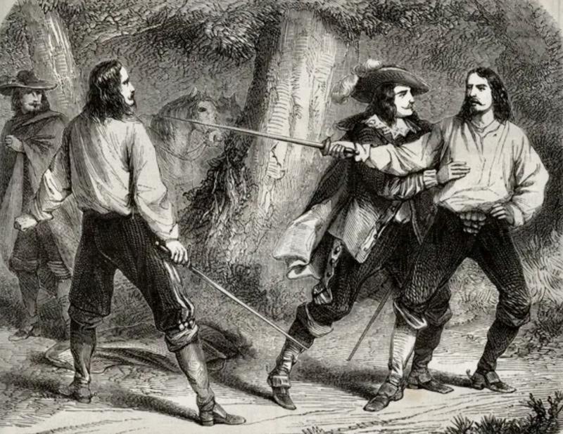 An Early 18th Century ‘Pillow’ Sword, Around 300 Years Old,. The Simplest of Sword Types Made, From The Era Of King George IInd, But None The Less Effective For That. Short Rapier Form Blade, Staghorn Grip Hilt