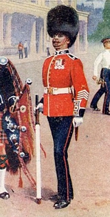 A Most Scarce WW1 Scot's Guardsman's Tunic, Part of The British Monarch’s Personal Guard