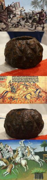 An Original Ancient 13th Century, Crusader Knight's Iron Battle Mace & Scorpion Head