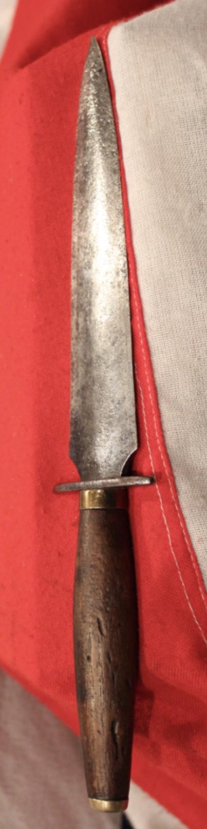 A Scarce 18th Century Military Style Plug Bayonet. The Plug Bayonet Is the Earliest Form Of Bayonet Ever Used