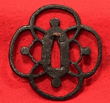 A Koto Period O-Sukashi Katana Tsuba