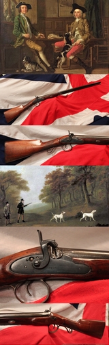 A King George IIIrd  Late 18th Century English Fowling Musket By Smith