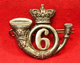 A Rare Victorian Bengal Native Light Infantry Badge in Silver