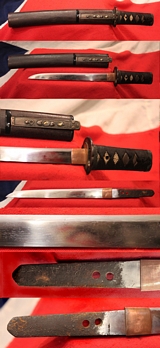 A Very Fine Early Japanese Armour Piercing Tanto Signed and Dated 1558.  Just One Example of Our Amazing Selection of Hundreds of Original Samurai Swords To Be Viewed In Our Gallery. Said By Many To Be One of The Best In The World