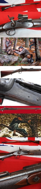 A Stunning & Rare Victorian US Civil War Period 'Whitworth' Rifle, One Of The Best Condition Examples We Have See in Over 20 Years