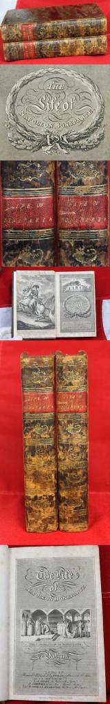 1st Edition Napoleon, by  Hewiston W. B. The Life of Napoleon Bonaparte. In Two Volumes Printed in 1814