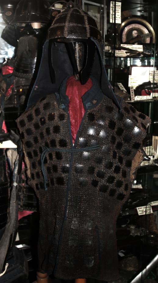 A Superb Suit of Original Antique Edo Period Tatami Kusari Samurai Armour Gusoku Mail and Plate Armour With Original Case. For a Samurai of the Asano Clan. Asano the Clan of the 47 Ronin