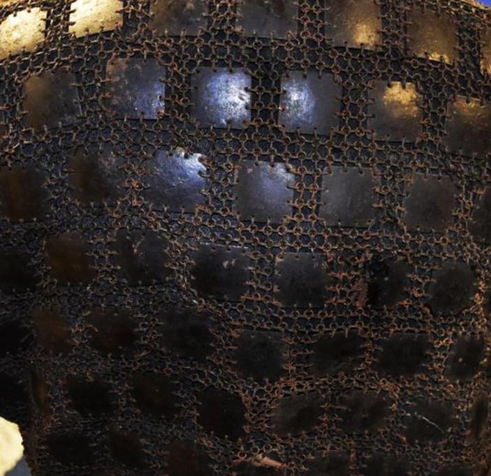 A Superb Suit of Original Antique Edo Period Tatami Kusari Samurai Armour Gusoku Mail and Plate Armour With Original Case. For a Samurai of the Asano Clan. Asano the Clan of the 47 Ronin