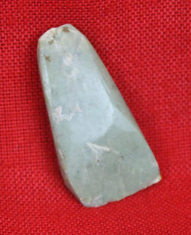 Original, 7000 to 10000 Year Old Small Stone Age Period Polished Axe Head, Neolithic Period 5000 to 8000 bc.