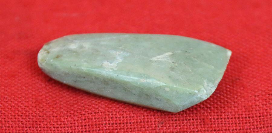 Original, 7000 to 10000 Year Old Small Stone Age Period Polished Axe Head, Neolithic Period 5000 to 8000 bc.