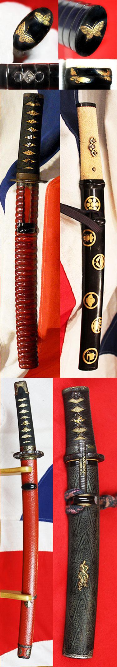 The Incredible Story of Japanese Urushi Lacquer on Our Original Ancient and Antique Samurai Swords, Tachi, Katana, Wakazashi and Tanto’s Saya and Fittings
