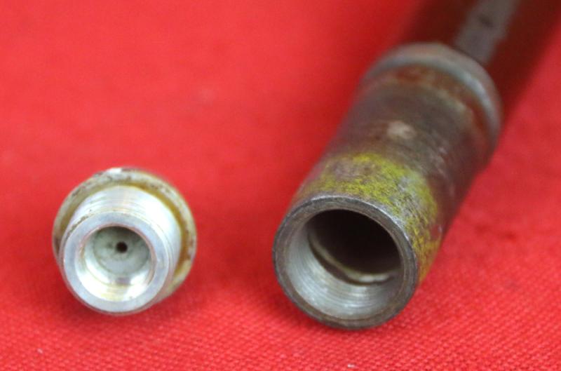 Original 20mm German MGFF WW2 Messerschmitt Bf 109 Fighter Cannon Shell, High Explosive Type.