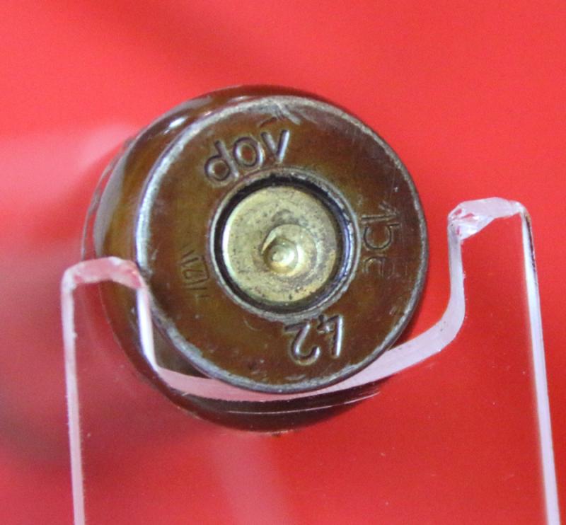 Original 20mm German MGFF WW2 Messerschmitt Bf 109 Fighter Cannon Shell, High Explosive Type.