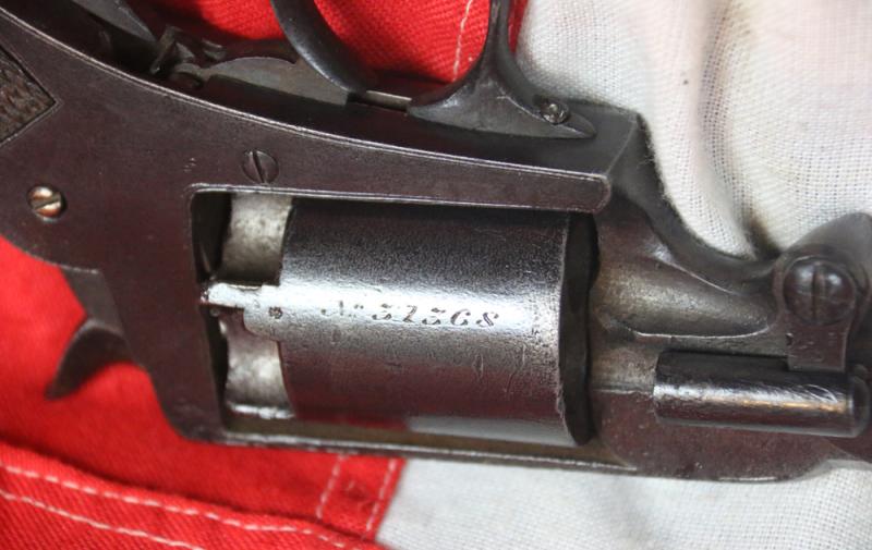 A British Beaumont Adam's 1862 .442 Cal Revolver, London Armoury Co. 'Confederate' Civil War Purchase, Matching Twin Serial Number