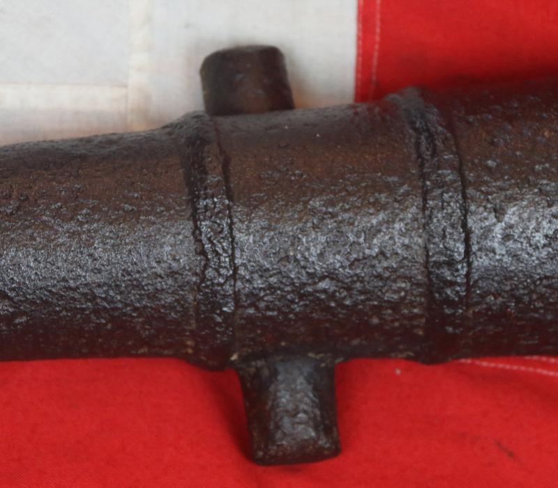 A Revolutionary and Napoleonic Wars Naval Swivel Cannon, 1760’s to Early 1800’s. Near Identical to Another Recovered From The Shipwreck of HMS Industry Wrecked of St Augustine Harbour, Florida, in 1764