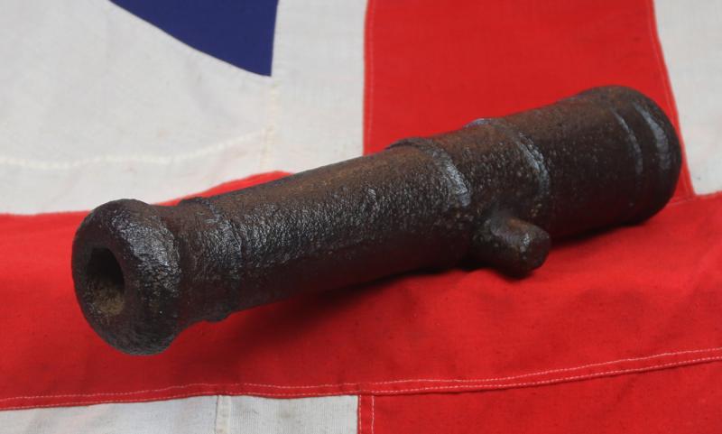 A Revolutionary and Napoleonic Wars Naval Swivel Cannon, 1760’s to Early 1800’s. Near Identical to Another Recovered From The Shipwreck of HMS Industry Wrecked of St Augustine Harbour, Florida, in 1764