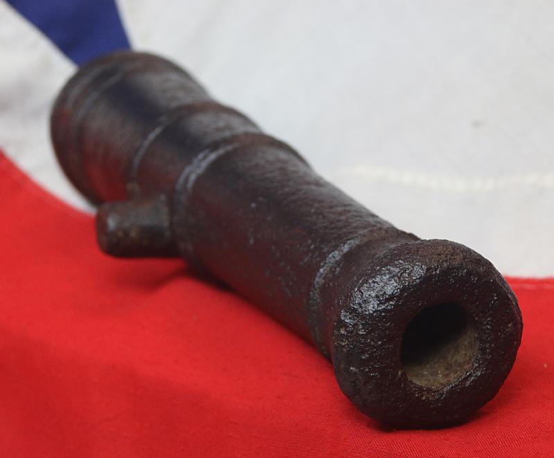 A Revolutionary and Napoleonic Wars Naval Swivel Cannon, 1760’s to Early 1800’s. Near Identical to Another Recovered From The Shipwreck of HMS Industry Wrecked of St Augustine Harbour, Florida, in 1764