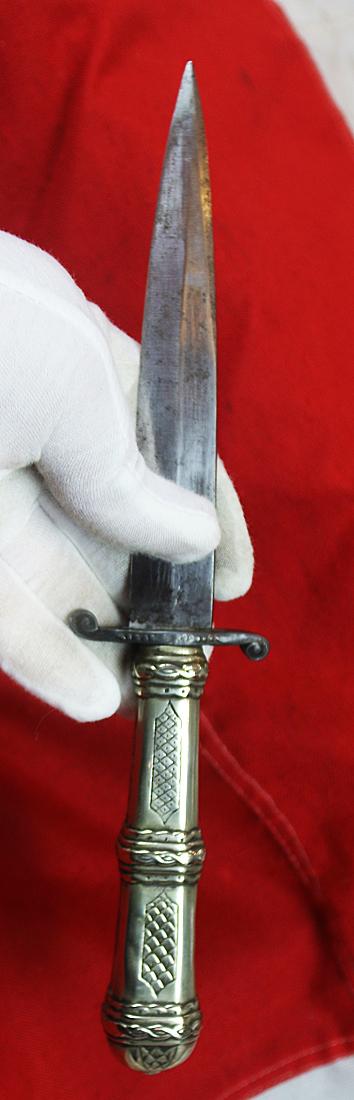 A Superb WW1 German Officer's Trench Dagger Close Combat Fighting Knife