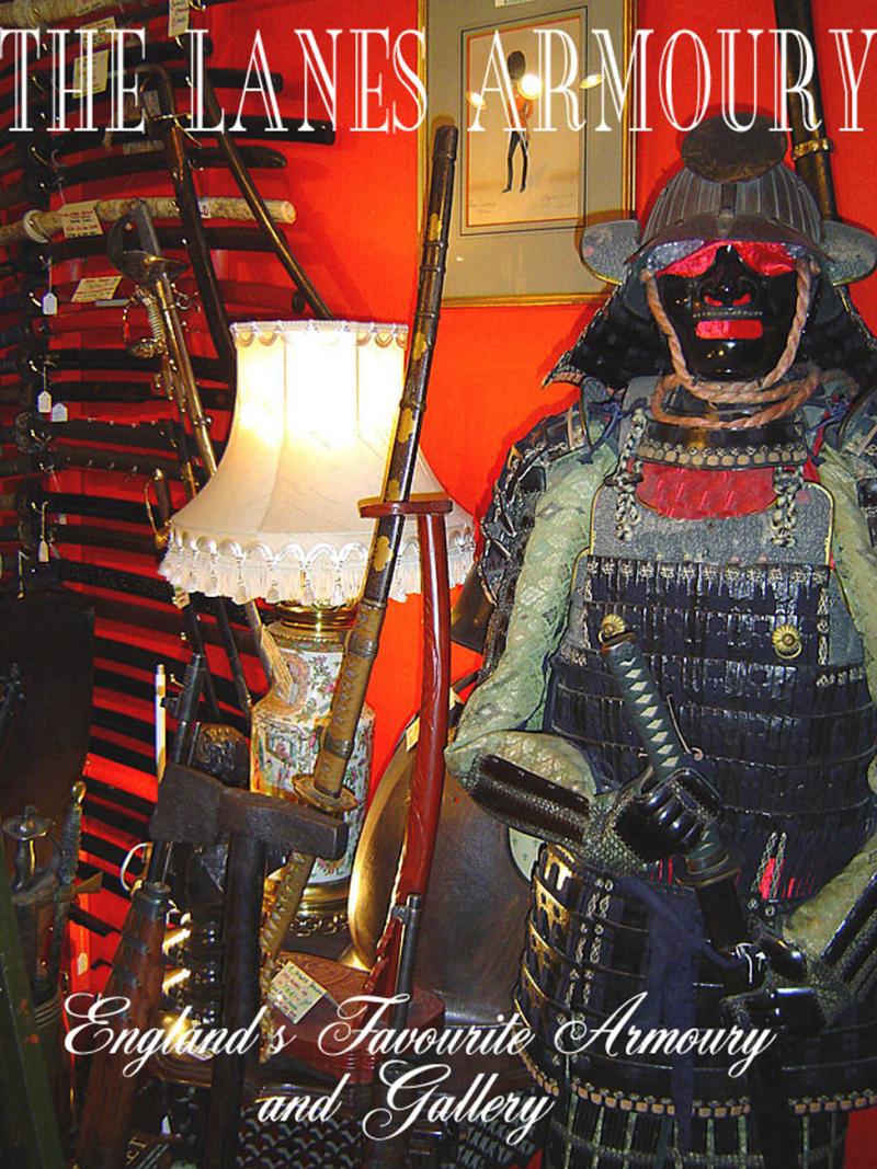 The Lanes Armoury, World Renown As Britain’s Best Antique Museum-Shop and Gallery, Is Closed, As Usual, This Bank Holiday Monday 25th May. We Re-open Tuesday As Normal