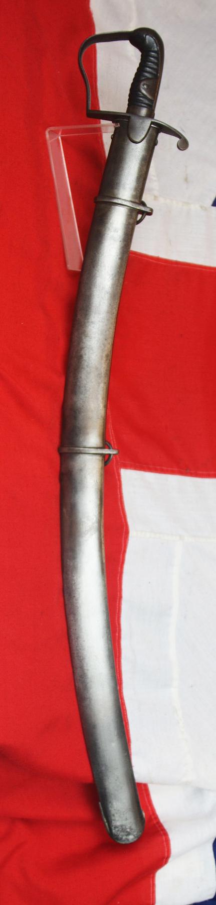 A Very Good Peninsular War and Waterloo British Napoleonic Regulation, Ordnance, Front Line Rank Issue, 1796 Light Dragoon Trooper's Sabre by An Ordnance Supply Contractor from the Early 1800's