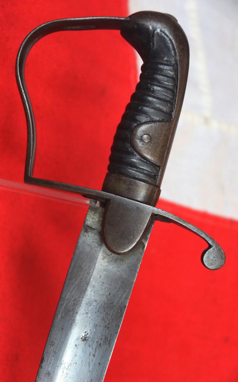 A Very Good Peninsular War and Waterloo British Napoleonic Regulation, Ordnance, Front Line Rank Issue, 1796 Light Dragoon Trooper's Sabre by An Ordnance Supply Contractor from the Early 1800's