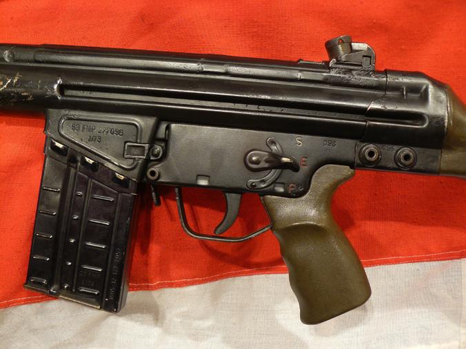 A Very Good Deactivated Heckler & Koch G3 Assault Rifle. 1990's SAS Type Use
