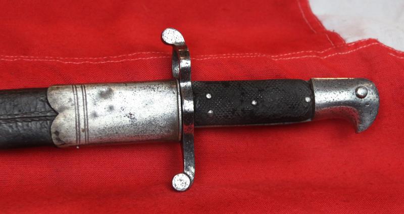 A Superb Service Issue 1856-8 Two Band Enfield Yataghan Blade Sword Bayonet. Used In The Opium War with the P1853 Enfields in The Late 1850's China and the American Civil War From 1861