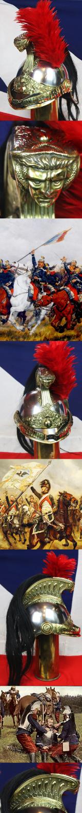 A Magnificent Antique, Original, French Dragoon Helmet 1872. Possibly The Best Example You May Ever See