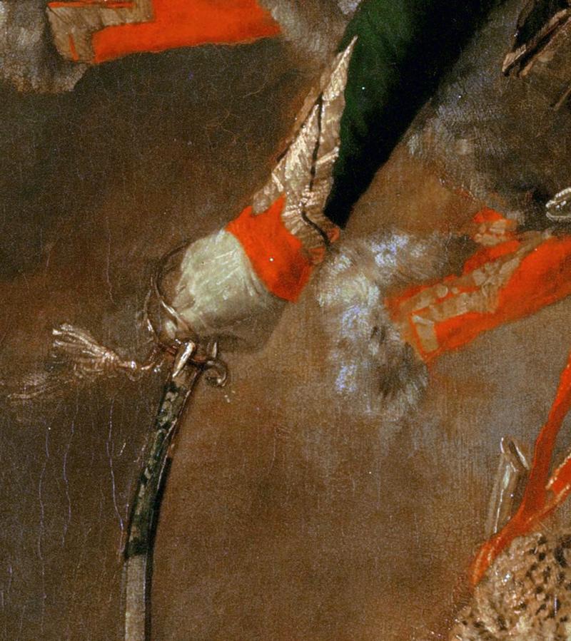 A Rare & Absolutely Stunning 1st Empire, Combat, 'Blue and Gilt' Officer's Sabre of the Cavalerie Legere, Hussards, and Mounted Chasseurs. An IX, Circa 1810, and by Officers of the Mounted Chasseurs of the Imperial Guard