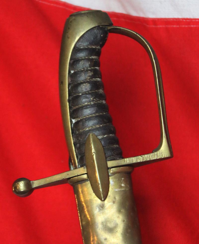 A French Hussar's Light Cavalry Officer's Heavy Grade Sabre, Sabre de Hussard, Late 18th/Early 19th Century Ist Empire Pattern