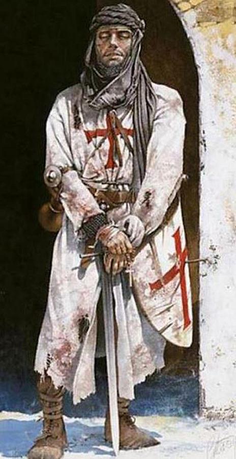 Original, & Beautiful 11th to 12th Century Bronze Knights Templar Christian Pectoral Cross Patee {Formee}