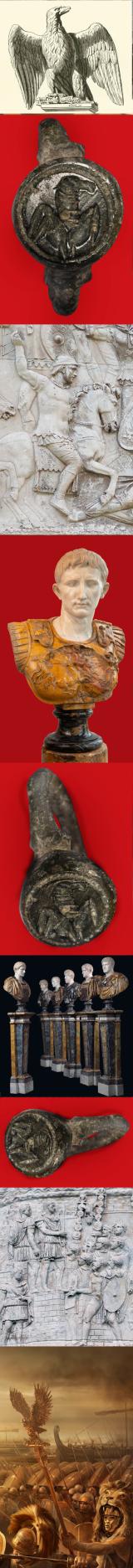 Most Rare & Desirable, Roman Legionary's Status Ring, An Original Ancient Roman Bronze Ring Engraved With A Roman Legion’s Eagle Around 1900 to 2000 Years Old From The Era From Emperor Augustus to Emperor Commodus