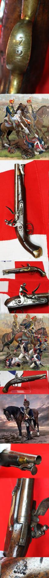 A Stunning, Original, 7th Light Dragoon-Hussars GR Tower Light Dragoon Pistol. Regimentally Marked For the '7th' Regiment of Light Dragoons, '2nd' Squadron. Used By The Regiment At Corruna, Sagahun, Benavente, Orthes, Granape and Waterloo