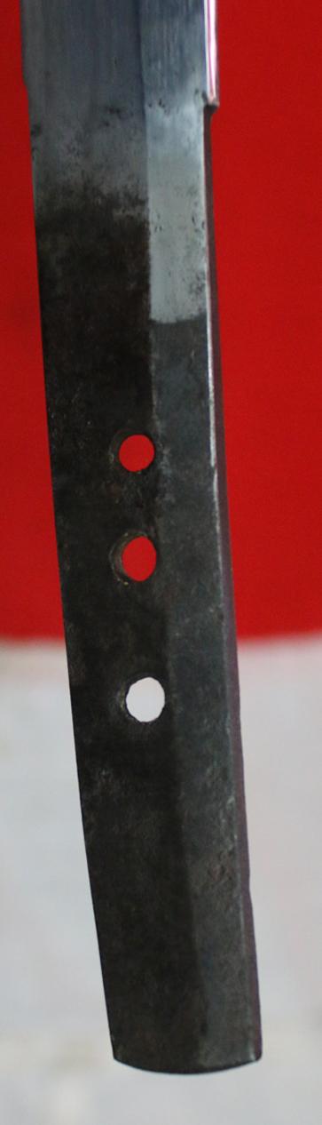 A Handsome Koto Period, Circa 1500, Samurai Chisa Katana With Amazing Blade, With A Very Beautiful Edo Shoami Sukashi Tsuba Of a Leaping Koi Carp in White Water. Fabulous Fuchi of a Tiger in a Bamboo Grove of Pure Gold Onlaid Shakudo