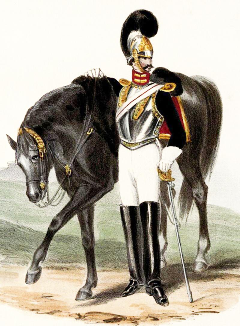 Original, Antique, Victorian Household Cavalry Armour Breastplate Cuirass of the LifeGuards, The Blues &The Royals. The Mounted Personal Bodyguard Regiments of the British Monarch, Part of The Household Division Crimean War Era