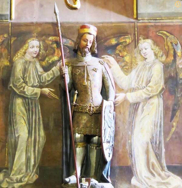 A Simply Stunning & Unique 'Good King Wenceslas' Art Nouveau Original Illuminated Calligrafic Manuscript Watercolour, From The Golden Age of illustration, By Arthur B Packham. In The Manner Of Alberto Sangorsky. Calligrapher and Illuminator for Riviere