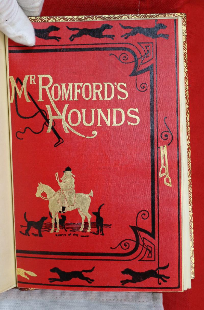 Fabulous 6 Leather Bound Volumes By The Great Sporting Author R. S. Surtees. William Morris Considered Him
