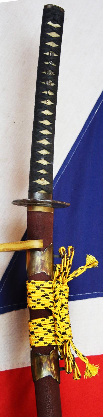 Most Outstanding & Huge Shogunate Antique Bunkyu Period 幕藩体制 Samurai's Tachi, Horseman's Sword, In Superb Condition. Signed 伯耆国住吉. Hoki no Kuni ju Yoshiyuki . A 'Statement' Collector's Piece, Par Excellance