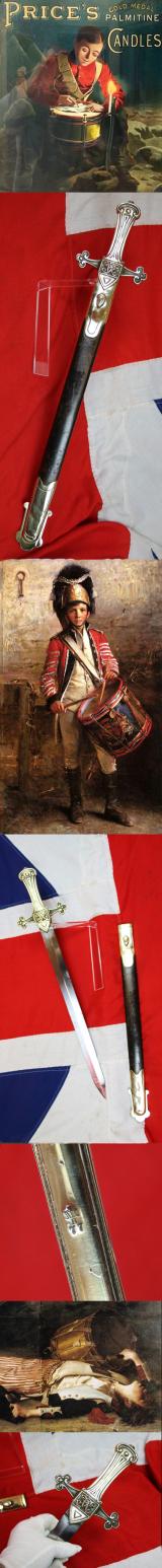 A Superb, & Exceptional, Original 1856 Pattern, Historical, Victorian Regimental 'Drummer Boy's' Sword. Ordnance Stamped In 1877 to 1878, & Issued For Service In the Zulu War of 1879