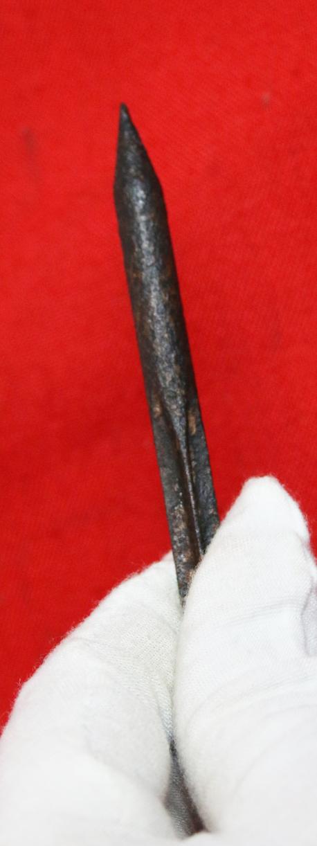 A Very Good WW1 Aerial Flechette Dart, Probably An RFC (Royal Flying Corps) ‘Bristol’ Pattern. A Superb Original Artefact of WW1 Aeronautical Warfare History