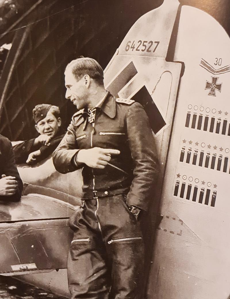 A Superb and Iconic WW2 German Luftwaffe Officer's 'Black Face' Watch By Titus, Geneva, {Switzerland} Incabloc. A Superb Original Artefact of WW2 German Aeronautical Warfare History