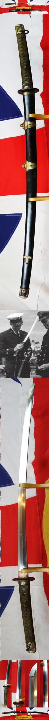 This Is Likely The Best Value Original Kai Gunto Japanese WW2 Naval Officer's Sword Available Anywhere. All the Traditional Fittings, Including The Signed Blade, Are In Nice Clean Condition!