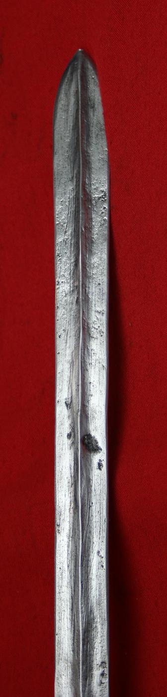 A Superb, Original, Antique Maasai Lion Hunter's Enkuma 'Lion Spear' . From the Maasai Mara of The Great Rift Valley of Kenya. Of the Best, 'Original Maasai Cultural Artifact' Examples We Have Seen in Over 40 years