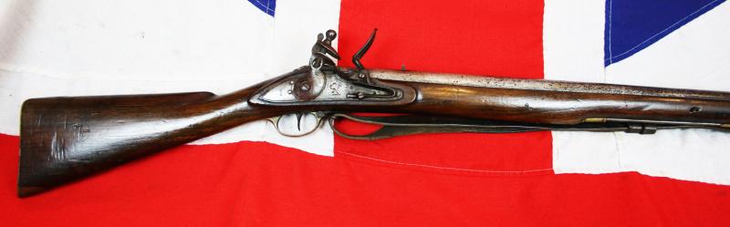 A Very Fine British ‘Brown Bess’ India Pattern Infantry Musket, Of The Napoleonic Wars Period. For Over One Hundred Years The British ‘Brown Bess’ Was The Most Famed and Feared Musket In The World. No Army In The World Failed To Respect Them