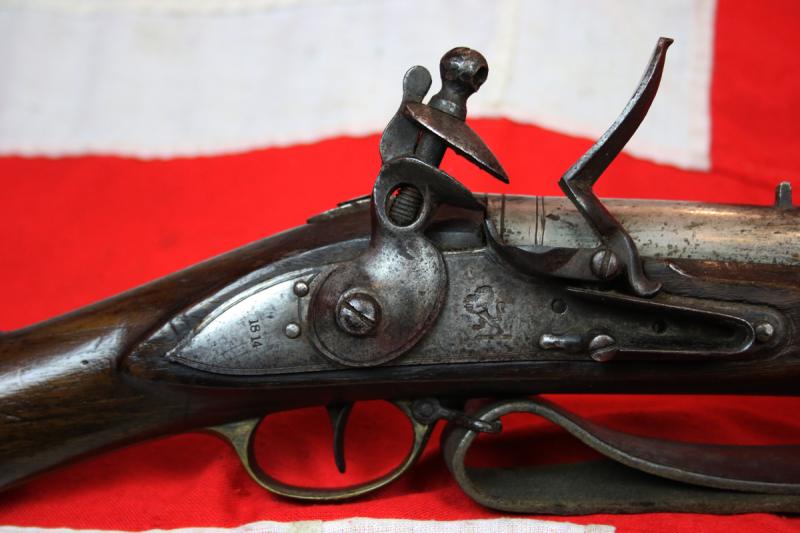 A Very Fine British ‘Brown Bess’ India Pattern Infantry Musket, Of The Napoleonic Wars Period. For Over One Hundred Years The British ‘Brown Bess’ Was The Most Famed and Feared Musket In The World. No Army In The World Failed To Respect Them