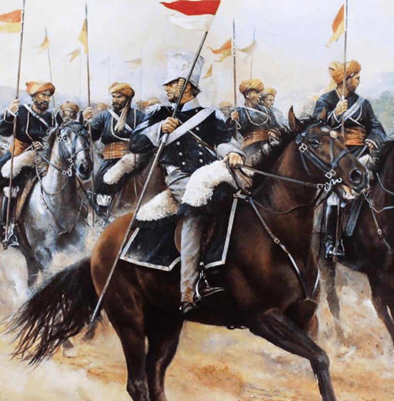 Antique Victorian Regimental Other Ranks Helmet {Chapka } Of the 17th Lancers, Motto ‘Or Glory’ Of The 'Charge Of The Light Brigade' Fame. One of the Most Famous & Historical Cavalry Regiments in the World.