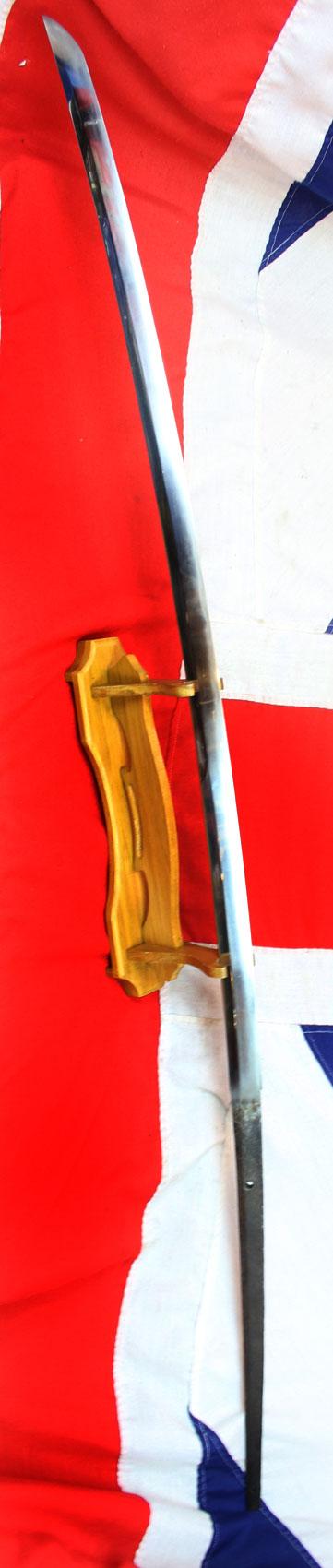 Just Returned From Artisan Blade Cleaning & Conservation The Most Incredible Rare Early Samurai Sword Ever To Be Seen The Great Sword Nagamaki, From The Collection of Likely The World's Greatest Authority & Author, Japanese Polearms & Their Use