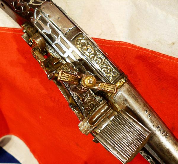 A Truly Exceptional, Original, Highest Grade Napoleonic Wars Period Antique Museum Piece Miquelet, A Magnificent Example Likely Made For Ali Pasha. An All Silver Mounted Miquelet Long Gun, Another Was Presented to President Thomas Jefferson in 1805