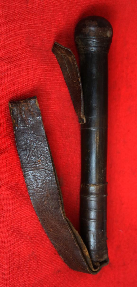 A Super King George IIIrd Royal Naval Bosun's 'Persuader' or 'Start'. Ideal Implement Of the Bosun When on Press-Gang Service In The Landing Party After The Ship Docks In Harbour To Replenish Crews