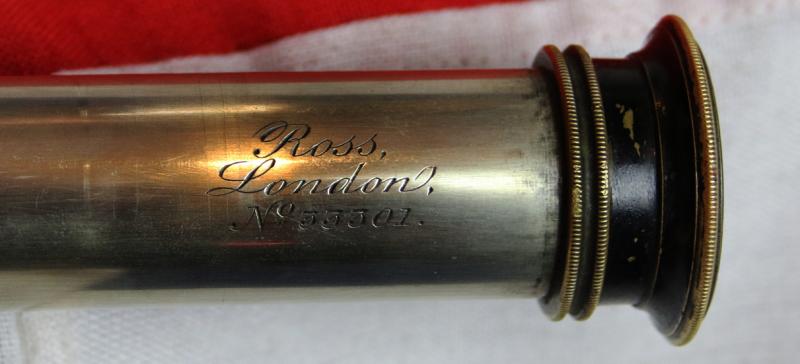 A Stunning, Finest, And Historical Antique Ross Telescope, English, 3 Draw, Terrestrial Refractor, Boer War Period, Named For Major Robert Hope Fitzroy. Royal Artillery. Ross Is One Of The Great Names In The World Of British Optical Instruments.